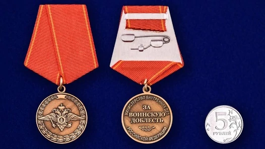Медаль «За воинскую доблесть» МВД