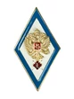 Значок высшего образование ФСИН