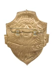 Знак на булавке из алюминия Дежурный по части