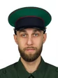 Фуражка ПВ ВОВ цвет зеленый с красным кантом